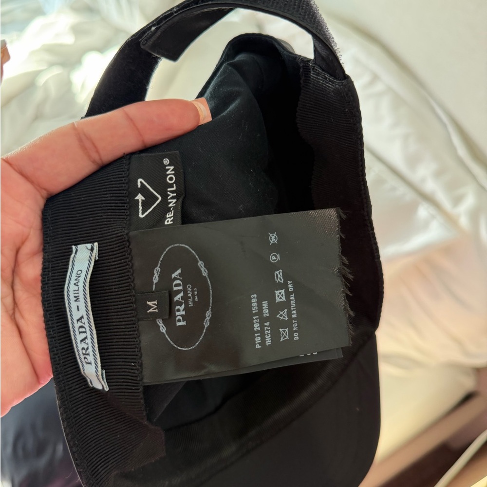 Prada Black Nylon Hat - Picture 2 of 5